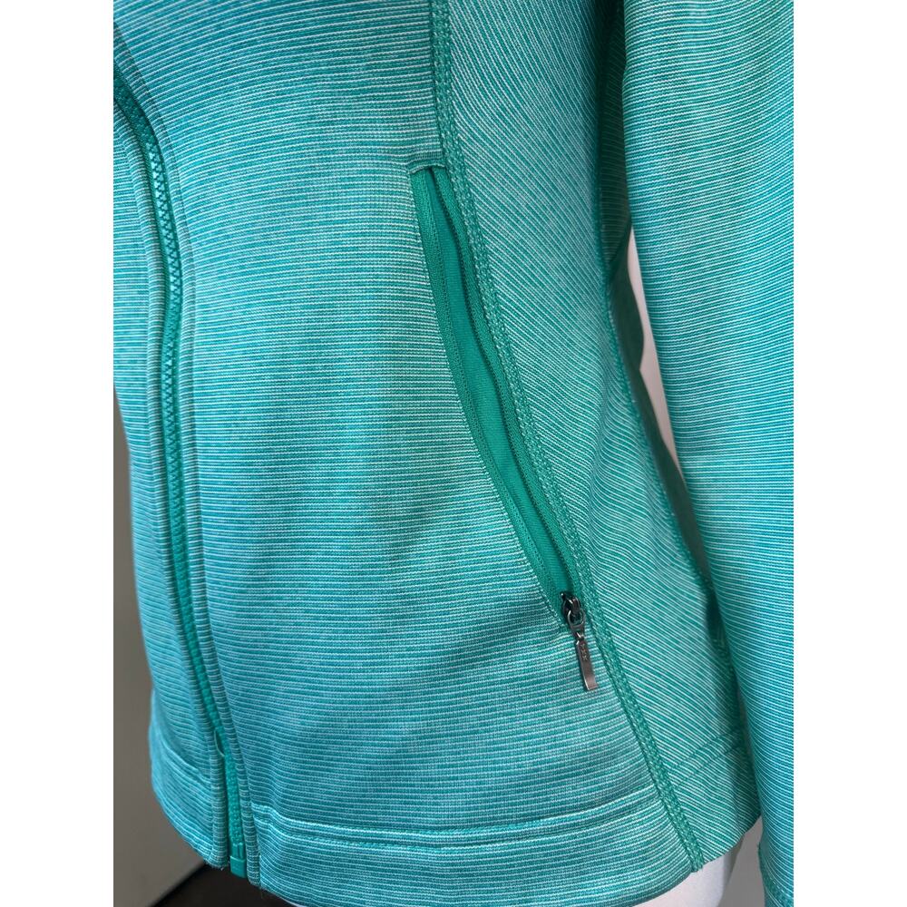 Marmot womens XS teal aqua softshell full zip outdoor hiking jacket - Picture 5 of 10